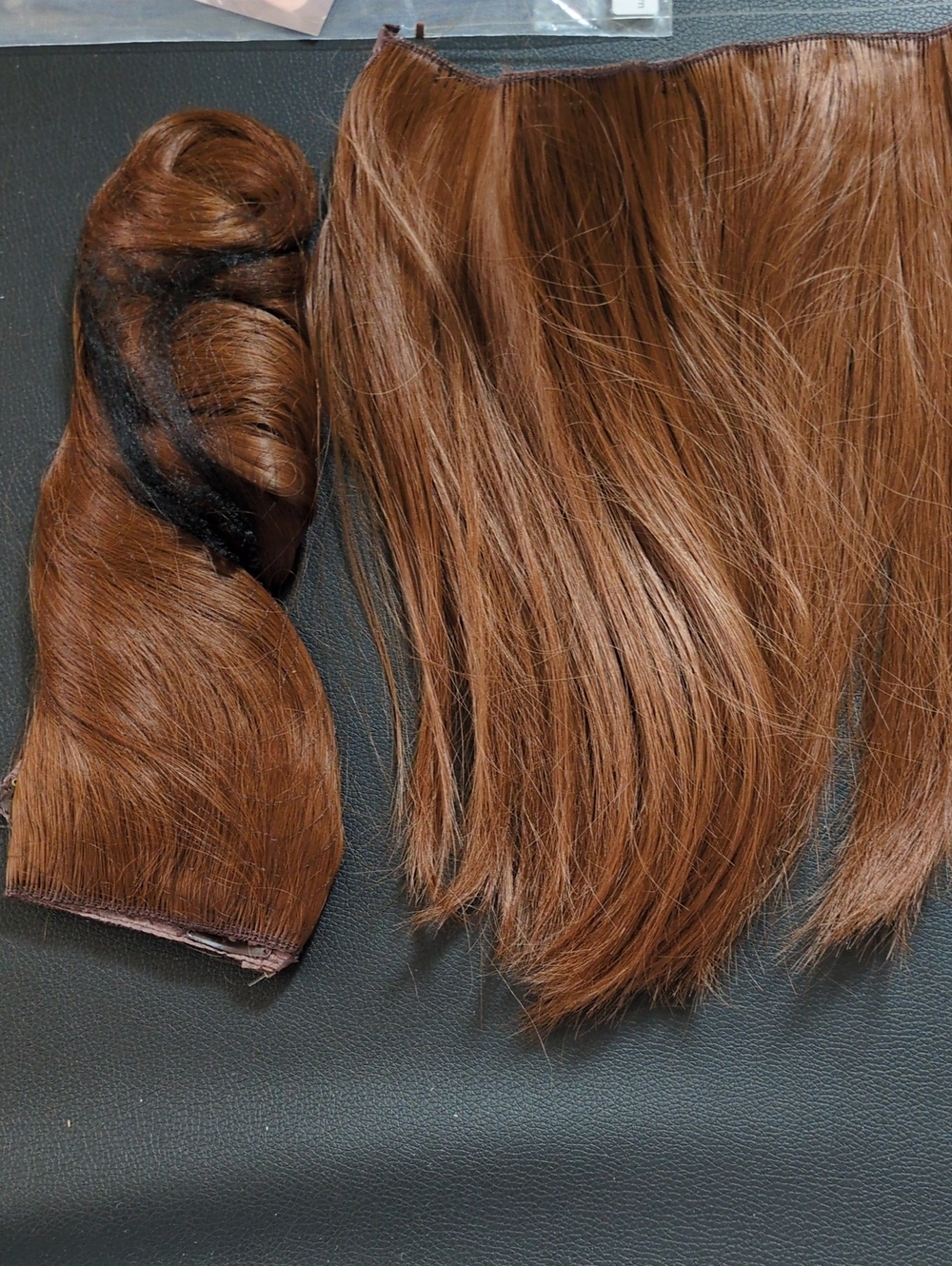 ThatHair. Light Auburn Halo Hair Extensions.  NWT!